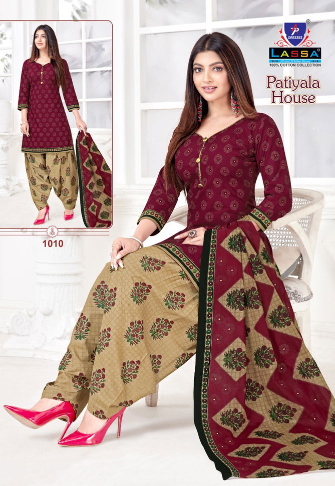 ARIHANT LASSA PATIYALA HOUSE Printed Pure Cotton Daily Wear Dress Material Collection